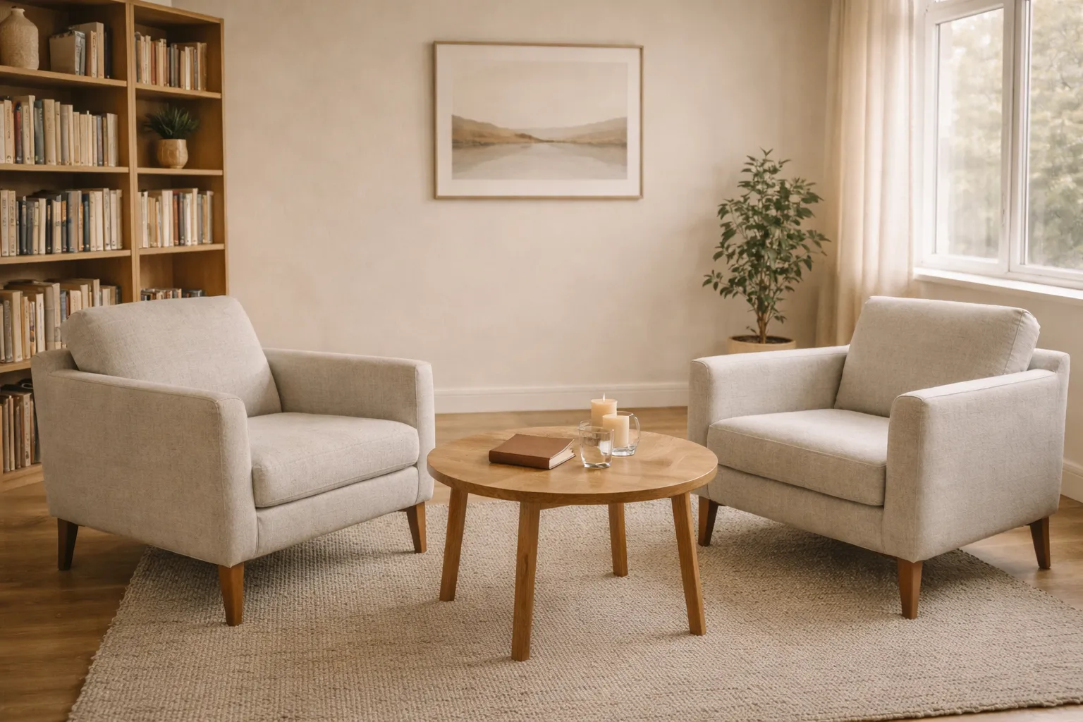 Spiritual coaching practice setting