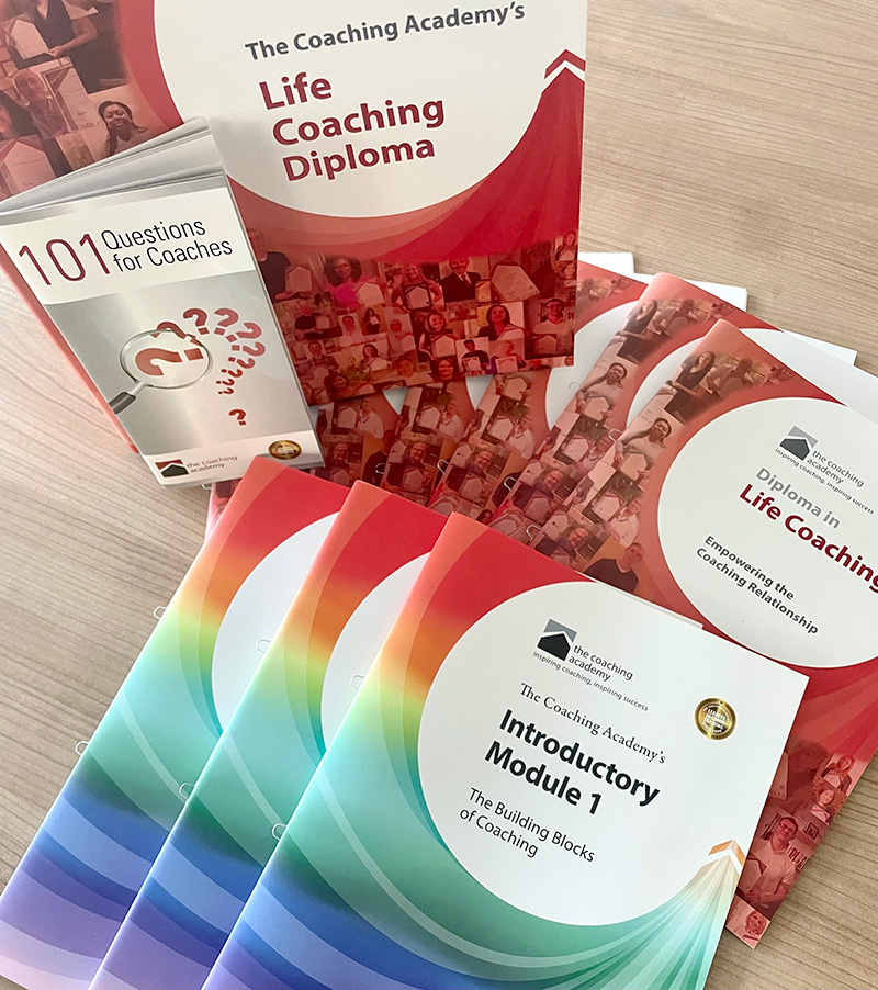 Our life coaching course materials